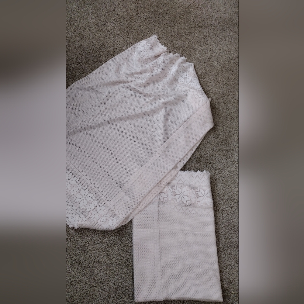 Cafe Style Set Of Curtains